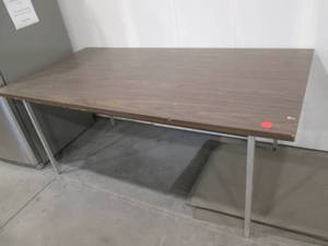 Metal Frame Table With Laminate Top...