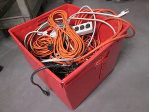 Large Heavy Duty Uline Bin Full of ...
