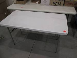 (2) Portable Collapsible Tables Onl...