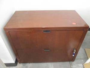 Heavy Duty Wood File Cabinet With K...