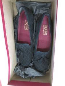 Munro American Black Suede Womans ...