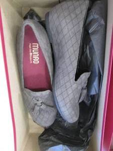 Munro American Grey Suede Womans S...