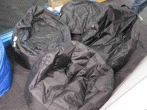 (4) Big Joe Bean Bag Chairs (Black)...