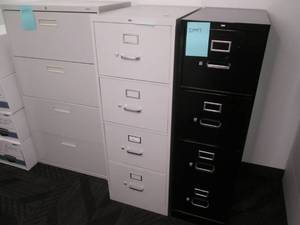 4 Drawer Metal File Cabinets (30 X...
