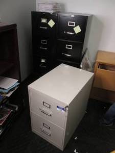 (3) Metal File Cabinets 2 15 X 28...