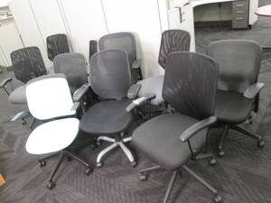 10 Office Chairs...