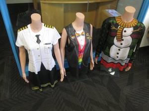 (2) Woman Mannequin Half Body Statu...