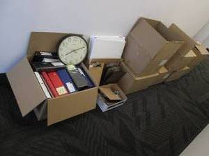 Enormous Lot of 3 Ring Binders, Cli...