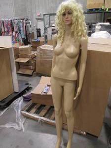 Life Like Female Mannequin With Sta...