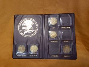North American Hunting Big Game Collectors Coin Book