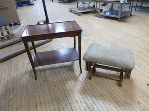 Table and Ottoman