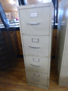 4 Drawer File Cabinet