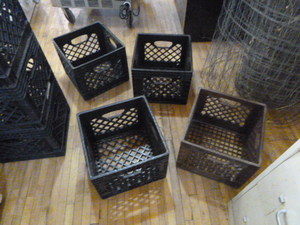 4 Milk Crates