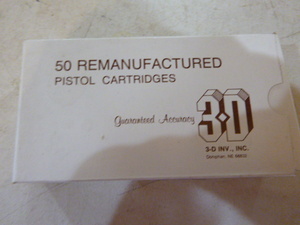 3-D 9mm Lugar Pistol Cartridges