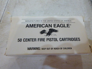 American Eagle Center Fire Pistol Cartridges
