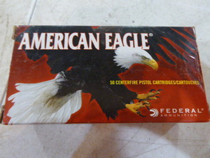 Federal American Eagle Center Fire Pistol Cartridges