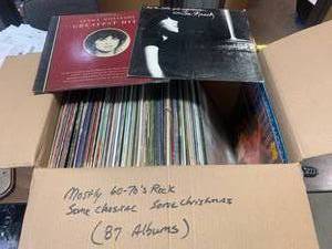 Lot of Approximately 87 Record Albums�