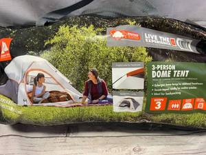 Three person�Dome tent�