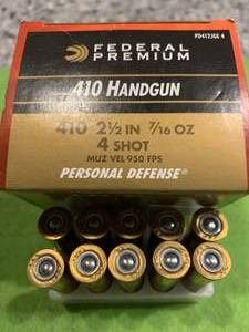 lot 7 image: Lot of 10 Personal Defense .410 Shells