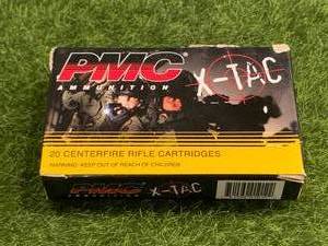 lot 8 image: 20 Rounds .223 Green Tip Ammo Ammunition