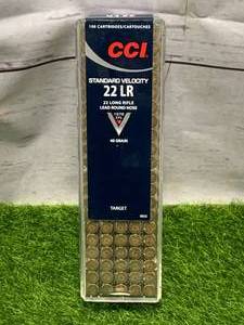 lot 57 image: 100 Rounds of .22 Ammo Ammunition