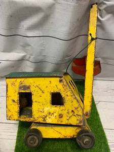 lot 50 image: Vintage Pressed Steel Bucket Loader