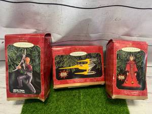 lot 53 image: Star Wars Star Trek Ornaments