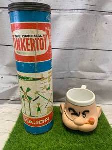 lot 65 image: Original Major Tinkertoy & Popeye Mug