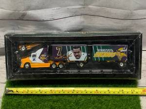lot 108 image: NFL Minnesota Vikings Double Semi Truck