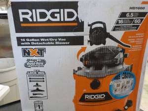 Rigid 6.5 hp 16 Gallon WetDry Vac...