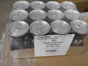 12 packs 6 oz cans Triple Shot Kitu...