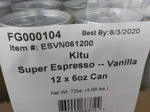 2 - 12 packs 6 oz Can Vanilla Kitu ...
