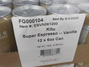 2 - 12 packs 6 oz Can Vanilla Kitu ...