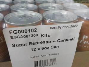 2 - 12 packs 6 oz Cans Caramel Kitu...