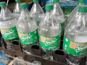 8 - 2 Liter Bottle Sprite Ginger n...