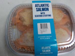 2 lb. frozen Atlantic Salmon with S...