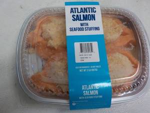2 lb. frozen Atlantic Salmon with S...