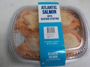 2 lb. frozen Atlantic Salmon with S...