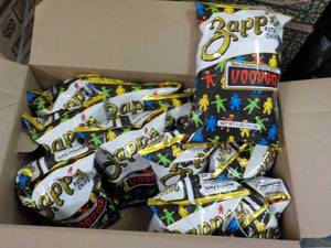 2 Cases 12 - 5 oz Bags Zapps Voodoo...