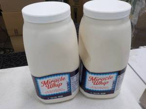 2 Gallon Jugs Miracle Whip near or...