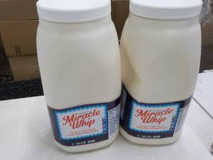 2 Gallon Jugs Miracle Whip near or...