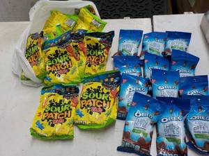 Oreo Thin Bites and Sour Patch Kids...