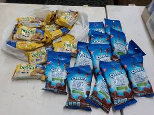 Oreo Thin Bites and Belvita near o...