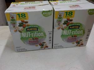 2 - 18 packs Planters Nut-rition Me...