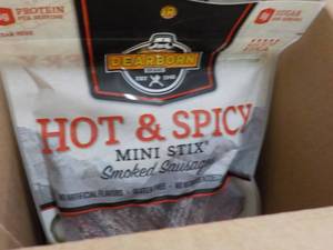 2 Boxes Dearborn Hot and Spicy Mini...
