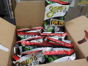 2 Cases Zapps Evil Eye Potato Chips...