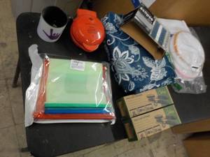 lot of unclaimed items...