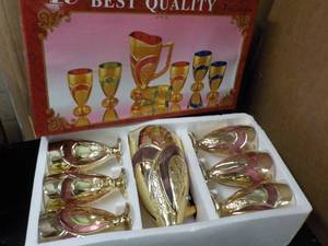 ZG Best Quality 7 pc Pitcher and Gl...