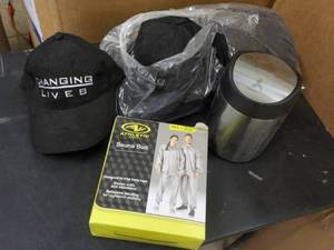Changing Lives hats, sauna suit and...