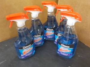 5 - 32 oz bottles Windex...